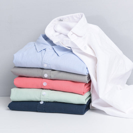 Men's New Cotton And Linen Long Sleeve White Art Versatile Casual Breathable Solid Color Linen Shirt